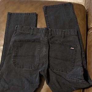 Dickies Men's Black Relaxed Jeans